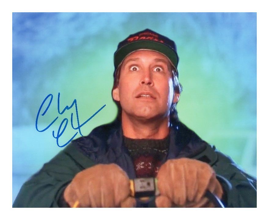 CHEVY CHASE AUTOGRAPHED SIGNED A4 PP POSTER Photo Poster painting PRINT 10