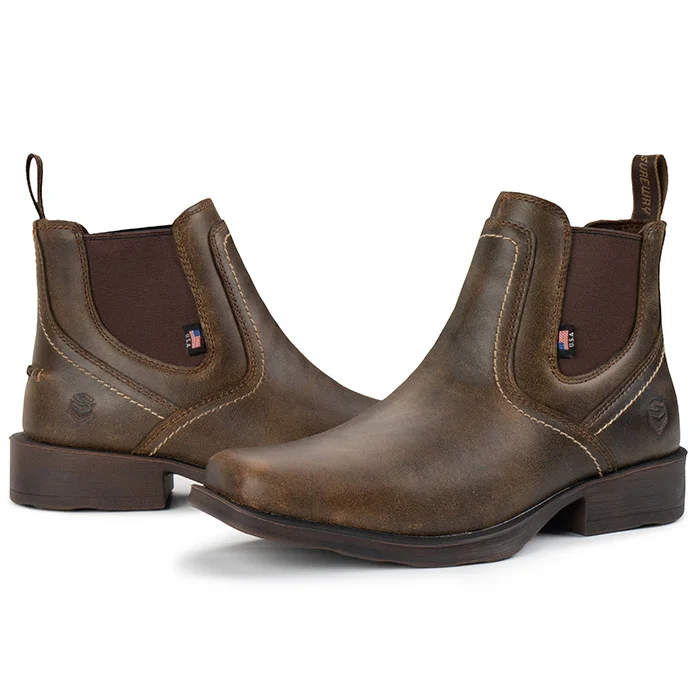 Sapato Masculino Social Kipasso Com Cadarço Bico Quadrado | Parcelamento Sem Juros