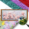 Magnolia - 9CT Partial Beaded Cross Stitch Kit(116x46cm)