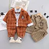 Autumn Baby Boys Formal Suits Toddler Infant Sets 2 Pcs