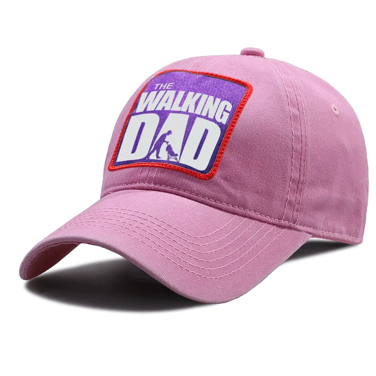 The Walking DadPrint Baseball Caps Outdoor Unisex Cotton Snapback Hat Summer Breathable Riding Hats Casual Hip Hop Cap