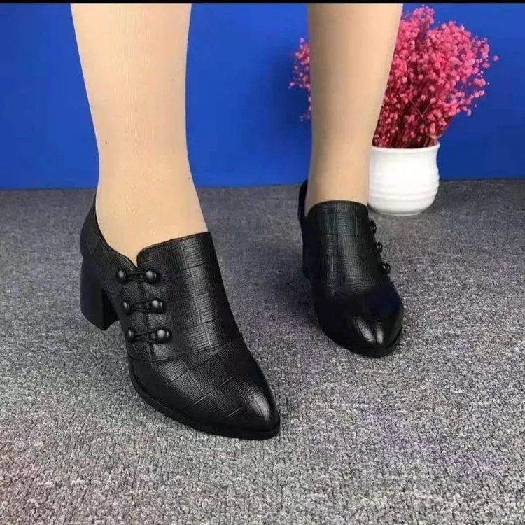 Women's winter Chelsea boots 2021 new retro and nude short boots  thick black western boots with root women's boot botines mujer