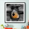 Boy In Glass Bottle  | Full Round Diamond Painting Kits