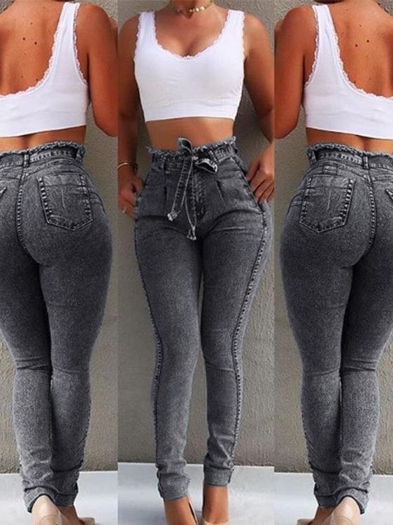 Women Slim Stretch Denim Jeans