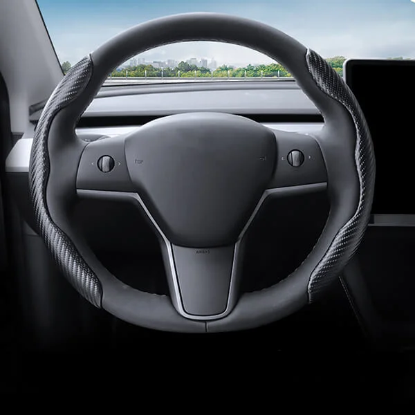 Model 3/Y Steering Wheel Overlay (2017-2022)