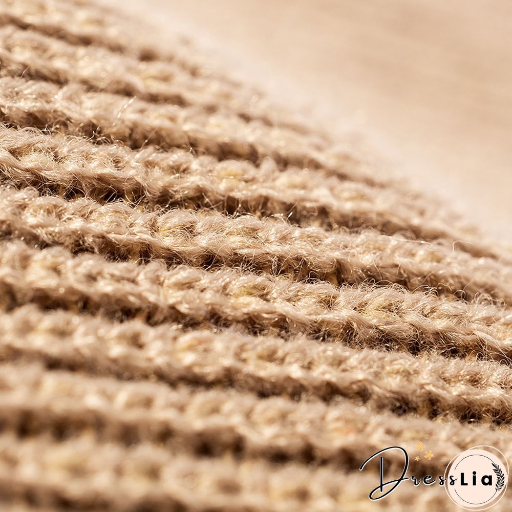 Basic Knitted Cold Hat For Autumn And Winter