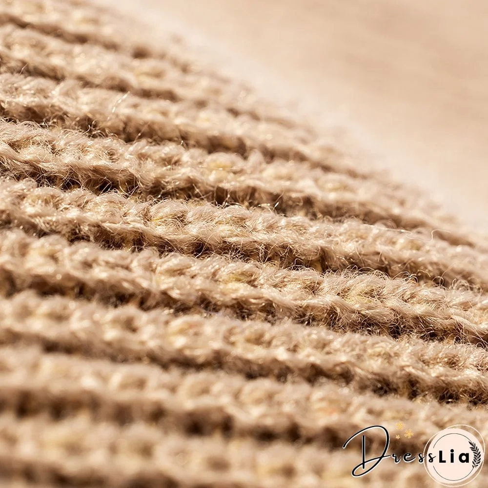 Basic Knitted Cold Hat For Autumn And Winter