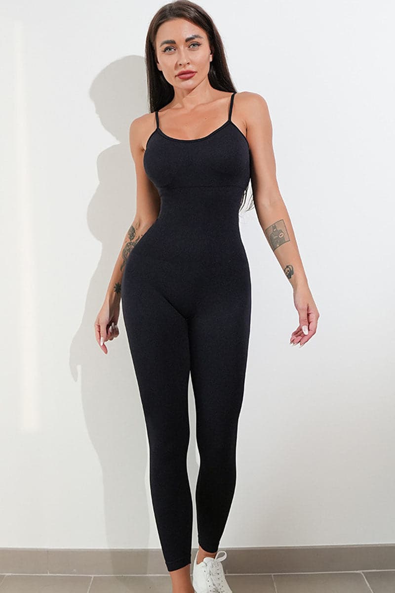 Seamless Adjustable Strap Jumpsuit