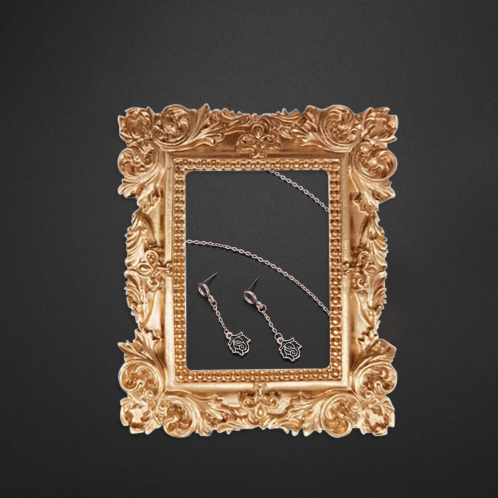 

Mini Photo Frame Shooting Props Retro Embossed Nail Art Jewelry Photo Frame, 23, 501 Original