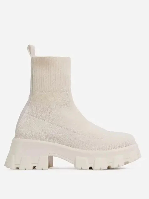 Chunky Sole Socks Boots shopify Stunahome.com