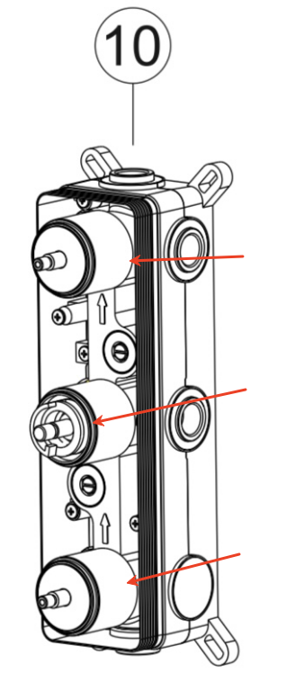 Purchasing three cartridges—one of each type