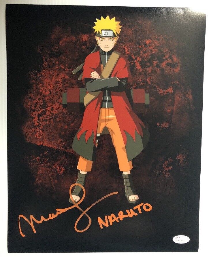 Maile Flanagan Signed Autographed 11x14 Photo Poster painting Naruto Shippuden JSA COA 9