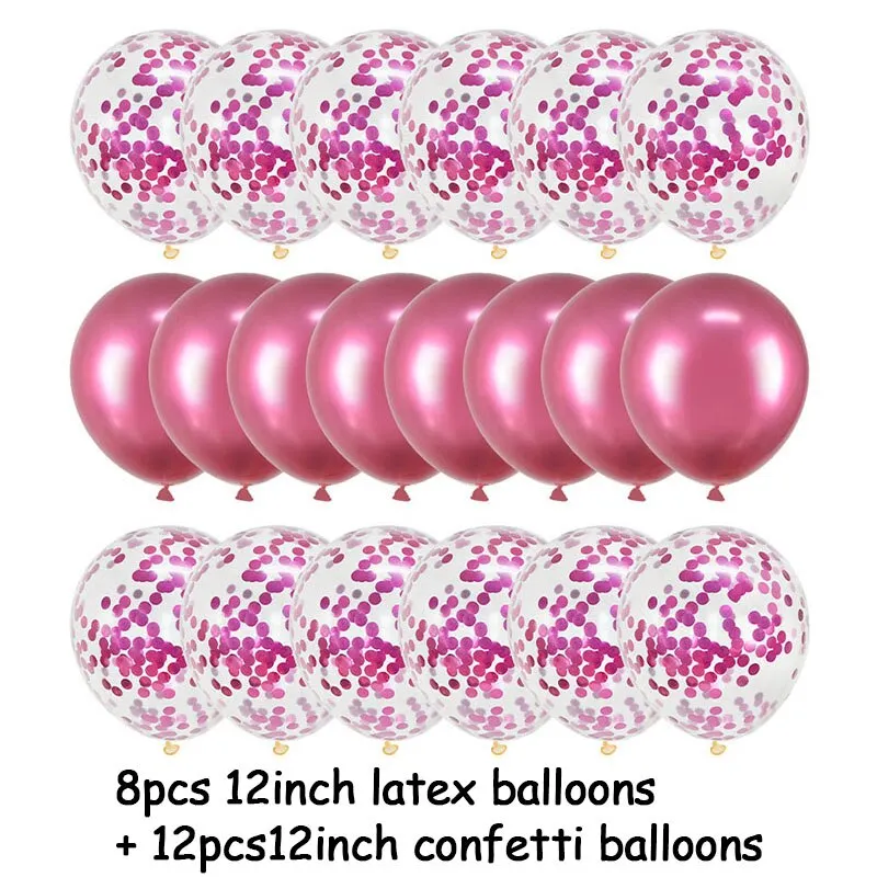7Tubes Balloons Stand Balloon Holder Column Confetti Balloon Baby Shower Kids Birthday Party Wedding Decoration Supplies