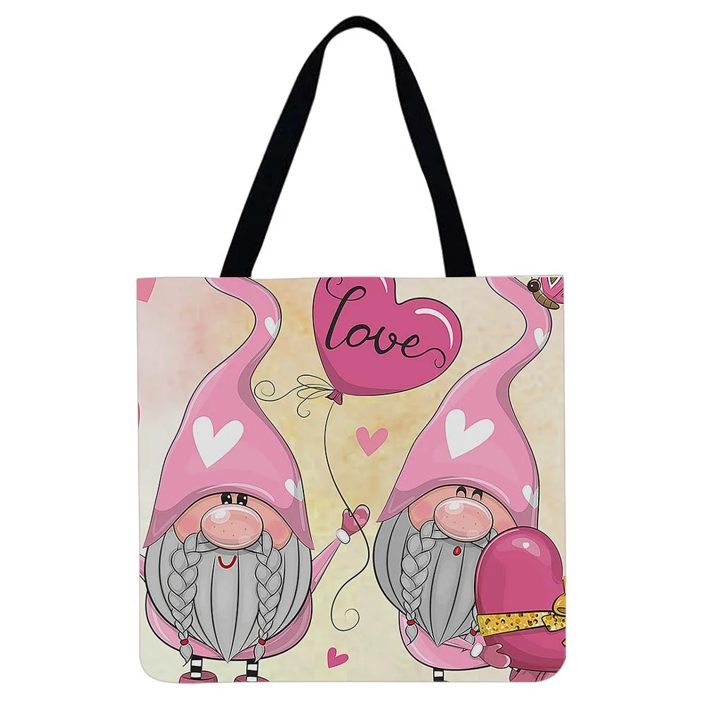 Linen Tote Bag -  Gnome