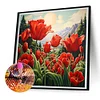 Diamond Painting -DIY Round Drill Poppy