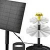 3 Tiered 3.5W Fountain Pump Multifunction Solar Bird Bath Fountain for Bird Bath