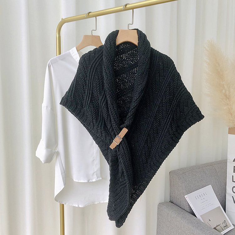 Multifunctional Triangle Shawl for Ladies