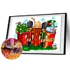 (60*40cm)Christmas Nutcracker - Full Round Drill Diamond Painting