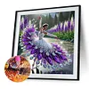 Dancing on ice girl - peinture au diamant de forme sp&eacute;ciale - 30*30cm