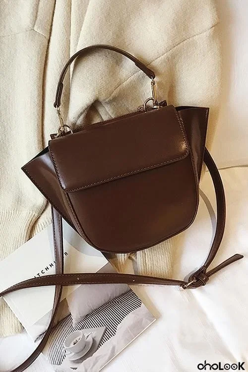 Wide Strap Shoulder Bag