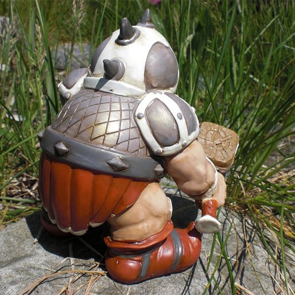viking victor norse dwarf gnome statue