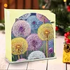 Diamond Painting Acrylic Dandelion Napkin Rack Paper Towel Holder