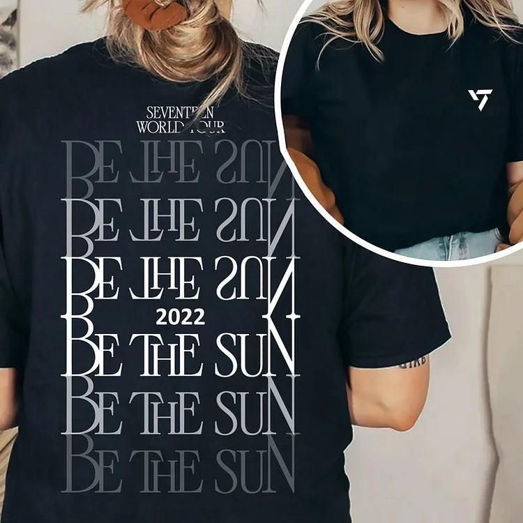 SEVENTEEN 2022 World Tour Be The Sun T-shirt