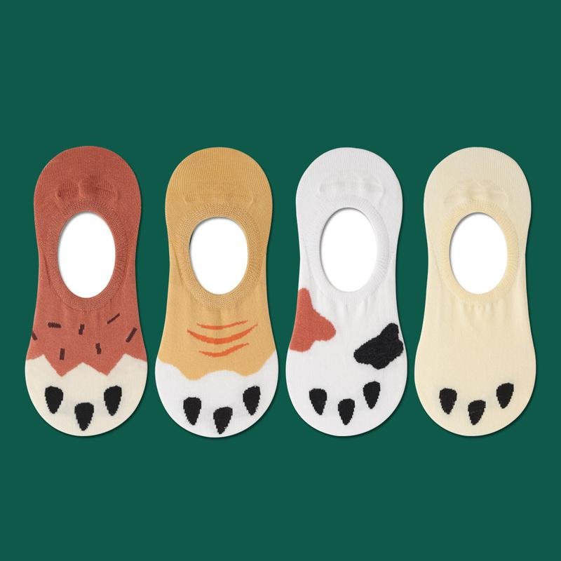 Cute Paw Ankle Socks