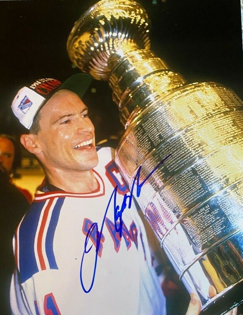 Mark Messier signed autographed 11x14 Photo Poster painting Rangers Stanley Cup Hall of Fame