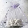 10 Pack | 4"x6" Lavender Lilac Organza Drawstring Wedding Party Favor Gift Bags