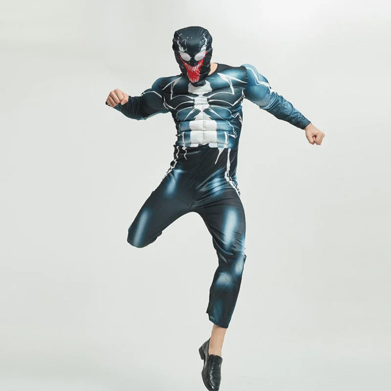 Venom Symbiote Spiderman Costume-elleschic