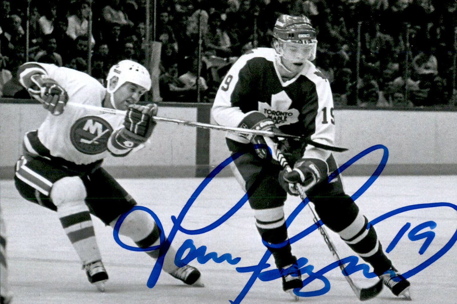 Tom Fergus SIGNED autographed 4x6 Photo Poster painting TORONTO MAPLE LEAFS