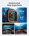 Diving Photography Handle 20m Waterproof Smartphone Housing with Bluetooth Control, 5.4-6.9" Phones