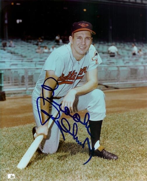 *BROOKS ROBINSON*SIGNED*AUTOGRAPHED*Photo Poster painting*BALTIMORE*ORIOLES*BASEBALL*COA*8x10