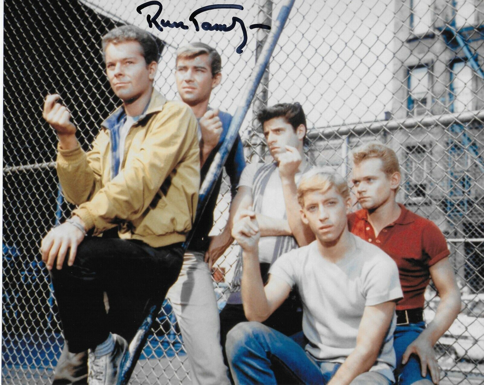 Russ Tamblyn West Side Story Original Autographed 8X10 Photo Poster painting #11