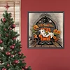 Diamond Painting-DIY Full Round Drill Halloween Horror Pumpkin