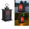 Simulation Fireplace Creative Small Ornaments Home Soft Decoration Crafts Candlestick Simulation Decoration LED Charcoal Flame Wind Lamp