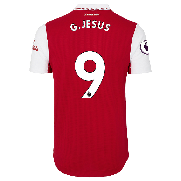 Arsenal FC Gabriel Jesus 9 Home Trikot 2022-2023