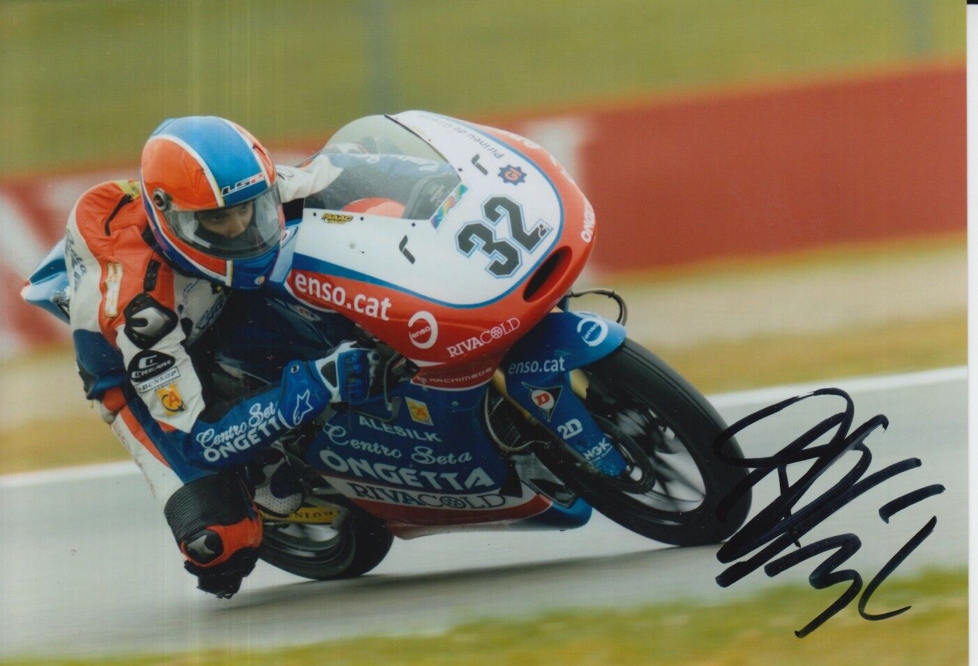 Isaac Vinales Hand Signed 7x5 Photo Poster painting FTR Honda Moto3 3.