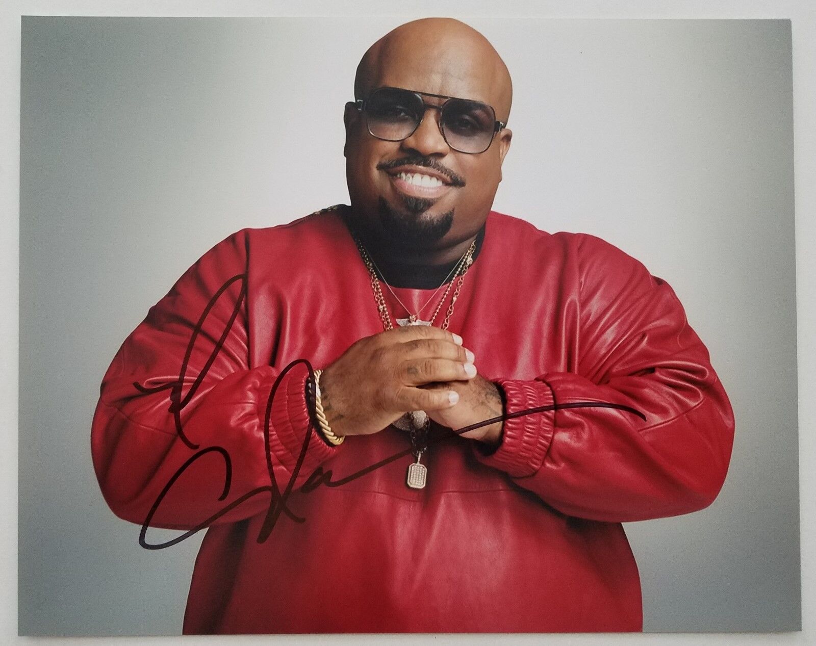 CeeLo Green Signed 8x10 Photo Poster painting Gnarls Barkley The Voice Goodie Mob Rap RAD