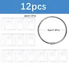 12/24/30Pcs Acrylic DIY Cross Stitch Thread Organizer Transparent for Art Crafts