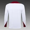 Joyfball 2024/2025 England Half-Pull Training Suit White Football Shirt 1:1 Thai Quality
