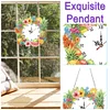 DIY Fruit Diamond Clock Art Pendant Home Wall Decoration Crafts