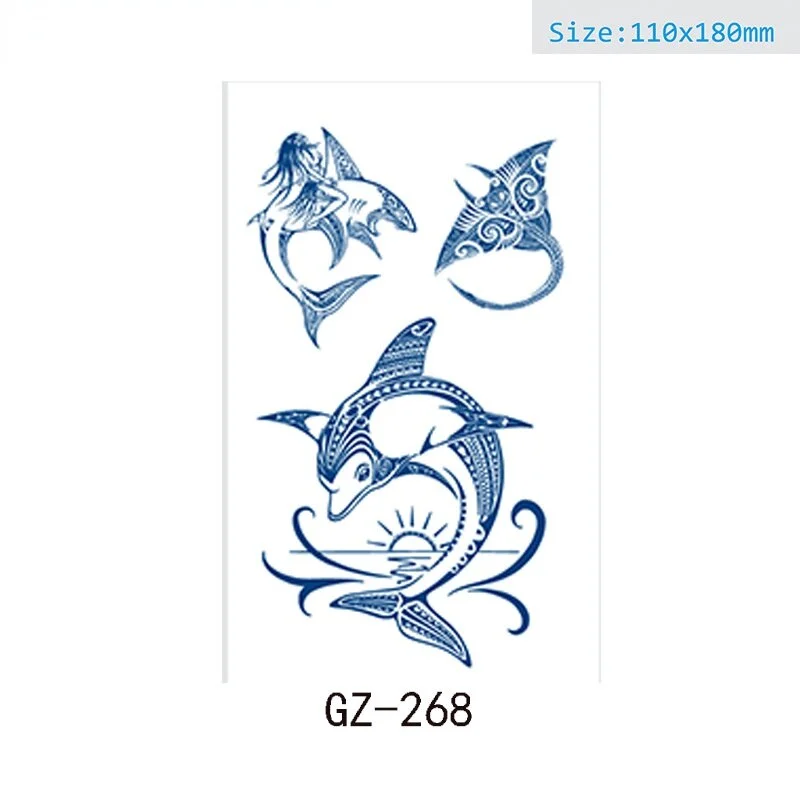 Juice tattoo stickers Net celebrity tattoo stickers lasts 15 days Herbal semi-permanent tattoo stickers