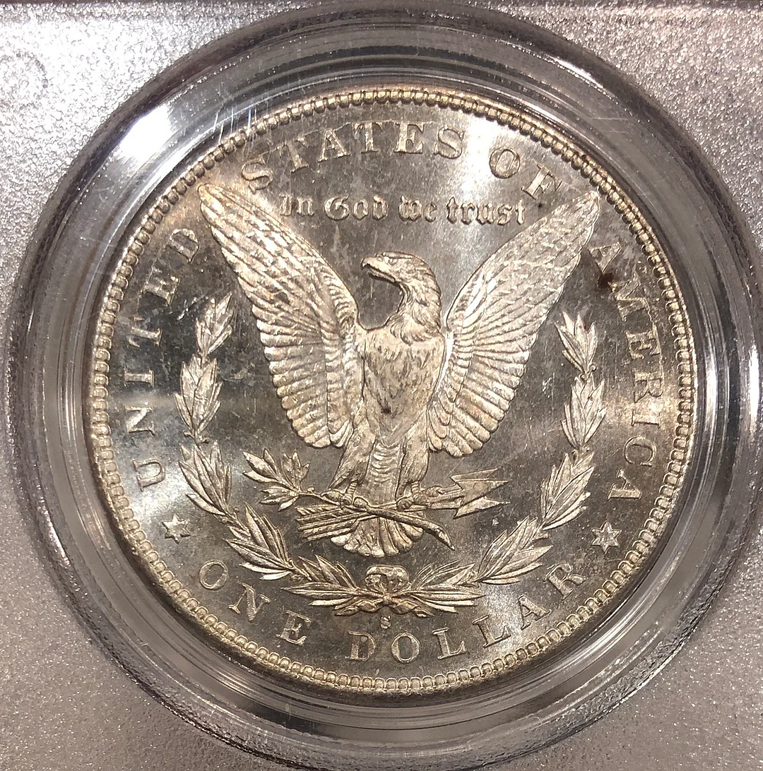 1897-S Morgan Silver $1 Coin