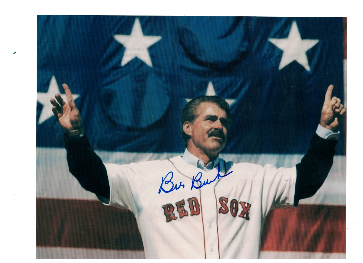 Bill Buckner Boston Red Sox Signed 8x10 Photo Poster painting W/Our COA