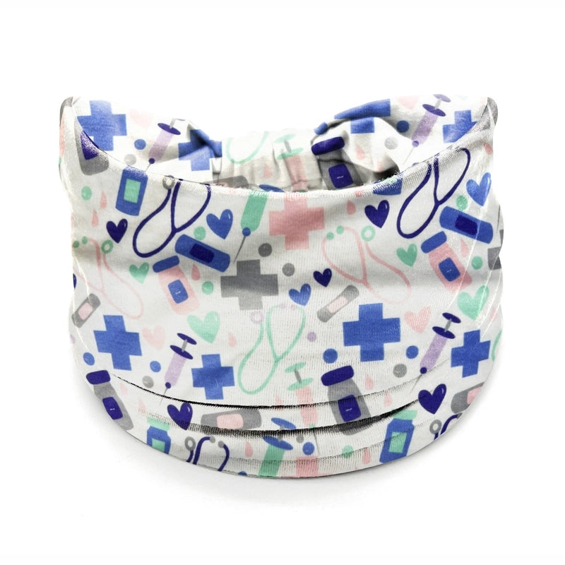 Women’s Hair Band African Print Pattern Wide Edge Elastic Knot Sports Yoga Headband Women’s Headwear Hair Accessories