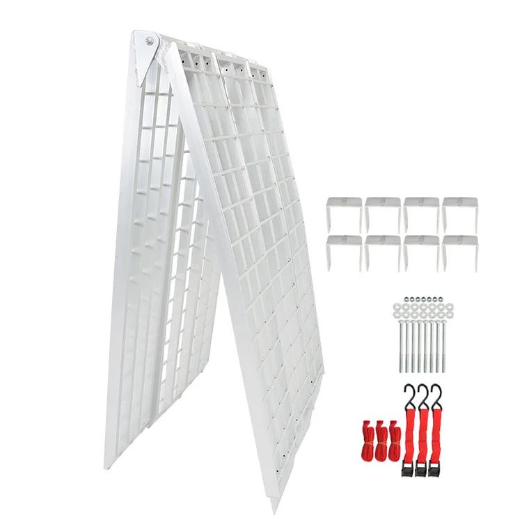 SEBLAFF 10ft L x 38in W x 1.5in H 1500 lbs Motorcycle Loading Ramp Replacement for Pick Up, Motorcycle, ATV, UTV, Dirt Bike