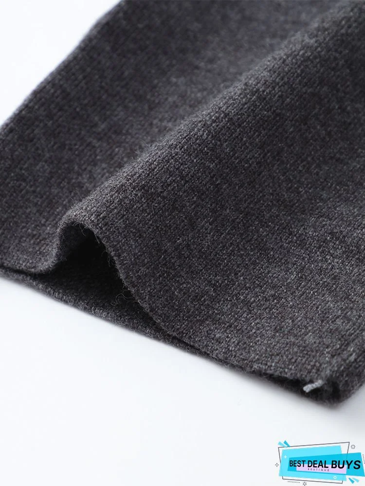 Long Sleeve Casual Sweater Tops