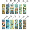 12 pi&egrave;ces de p&ecirc;che DIY kits sp&eacute;ciaux de marque-pages en forme de diamant avec des pompons kits d&rsquo;art en diamant et signets en strass kits de marque-pages pour adultes lisant des cadeaux pour les amoureux des livres
